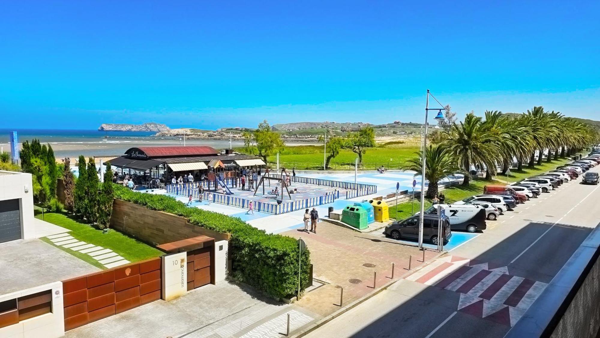 Casa Playa Primera: Encanto Familiar Frente al Mar Suances Exterior photo
